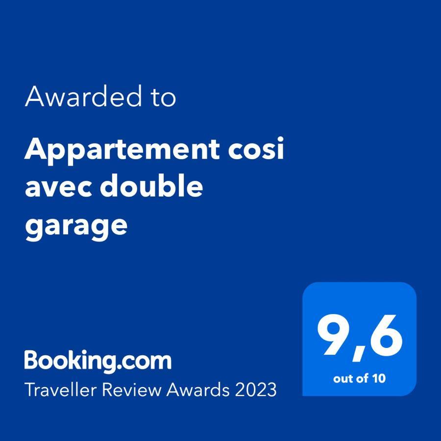 Le Charmillon, Appartement Cosi Avec Double Garage Mancey 외부 사진